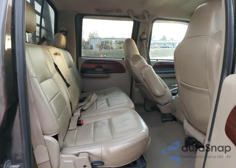 2005 Ford F350 Srw Super Duty из США, поврежденный, VIN 1FTWW31P85EB24114